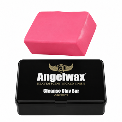 Angelwax cleanse clay / rood - grof/harde klei 100gr