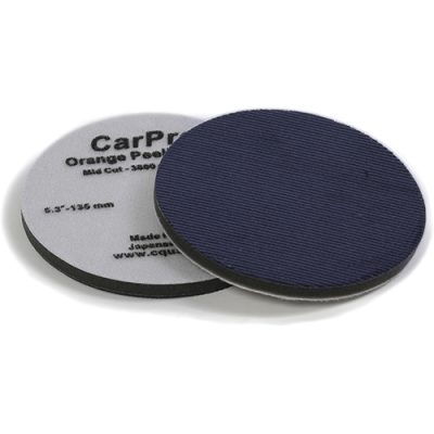 CarPro Velvet mid cut 3000 orange peel pad - 135mm