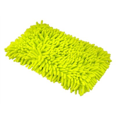 Chenille microfiber zachte krasvrije wash pad