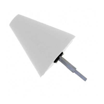 Detailschuur polijst cone - wit - medium light cut