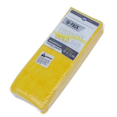 The Rag company - Edgeless 365 premium microfiber towels - Gold