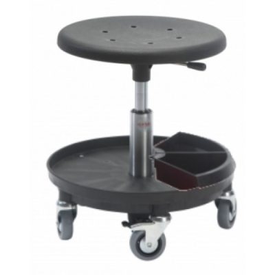 Global Roller Stool 400P werk kruk - extra low - 32-39cm