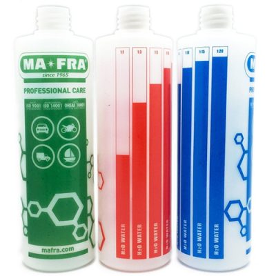 MaFra professionele werkfles / mengfles / work bottle 500ml