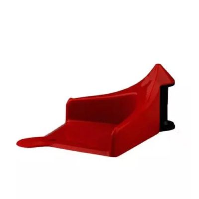 Slang - kabel geleiders 4 stuks rood