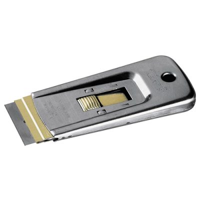 Stanley glas schraper + reserve mesjes