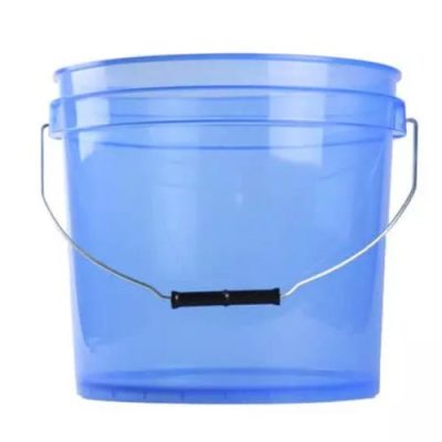 Smoked Blue / blauw transparante auto detailing was emmer 4,5 gallon/17L