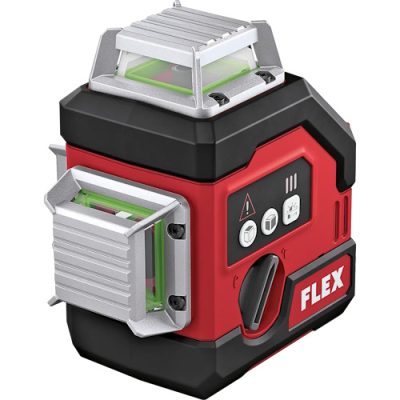 Flex ALC3/360-G/R 12 360°-kruislijnlaser met ontvangermodus