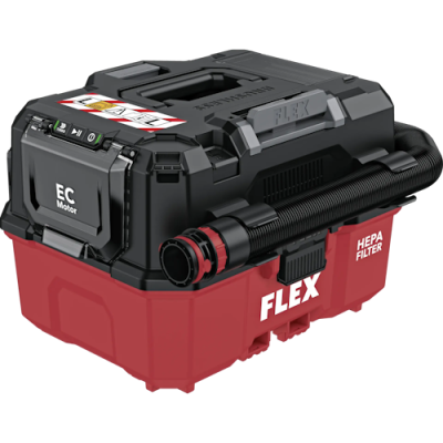 Flex VC 9 L MC 18 RC compacte stofzuiger met manuele filterreiniging, 9 l, klasse L