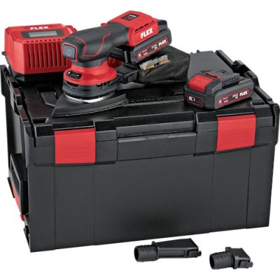 Flex ODE 2-100 18-EC/2.5 Set  accudeltaschuurmachine met toerentalregeling 18V