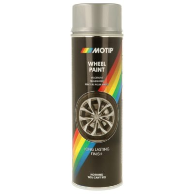 Motip 04007 Velgenlak zilver - snel drogende lak 500ml