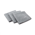 The Rag Company - Wrinkle Glass Towel: Dual-Texture 40x40cm Streak-Free Glass Towel / 3-pack