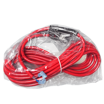 Flex Kabel rood + stekker 6m