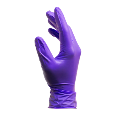 Finixa Nitril handschoenen paars - 100 stuks - maat L